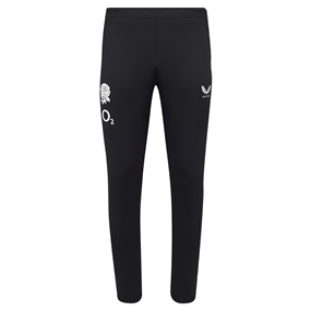England Mens Performance Pants 26/27 Castore Black - Front