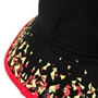 Wales Adult Bucket Hat 25/26 Black - Graphic print on brim 