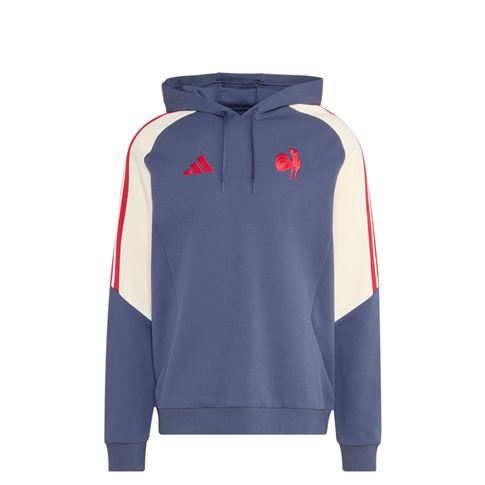 France Kids Hoodie 26/27 Shadow Navy - Front View