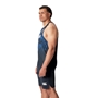 British and Irish Lions Mens Singlet Navy - Model Side 