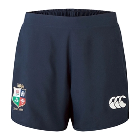 British and Irish Lions Womens Gym Shorts Navy - Front