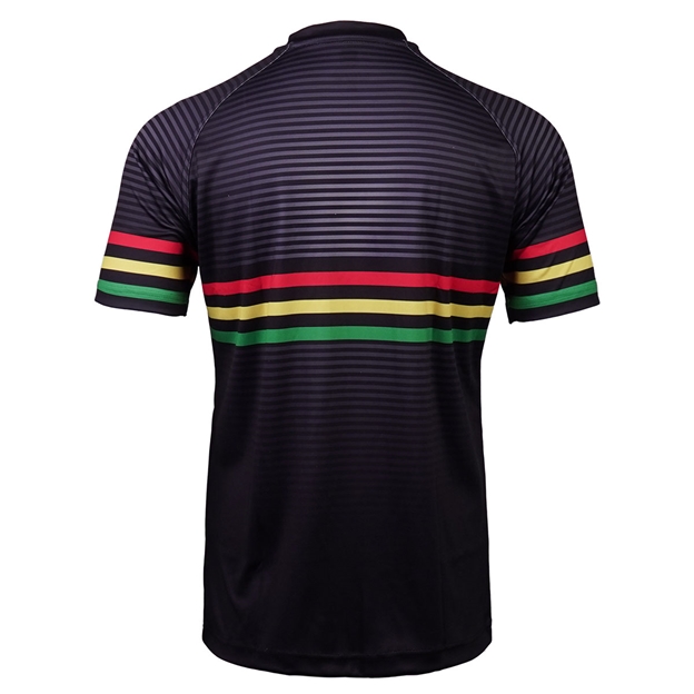 Penrith Panthers Mens Supporter Shirt 25 Black - Back