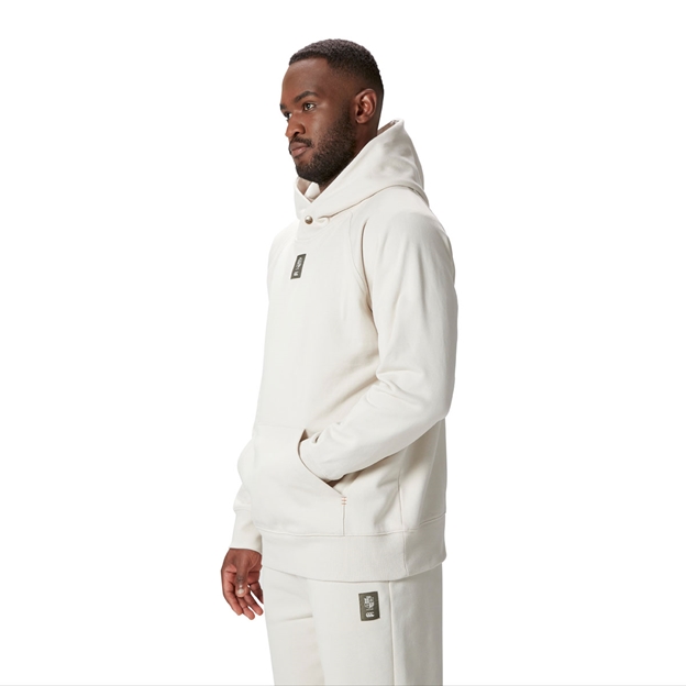 British and Irish Lions Outback Mens Fleece Hoody Natural - Model Side