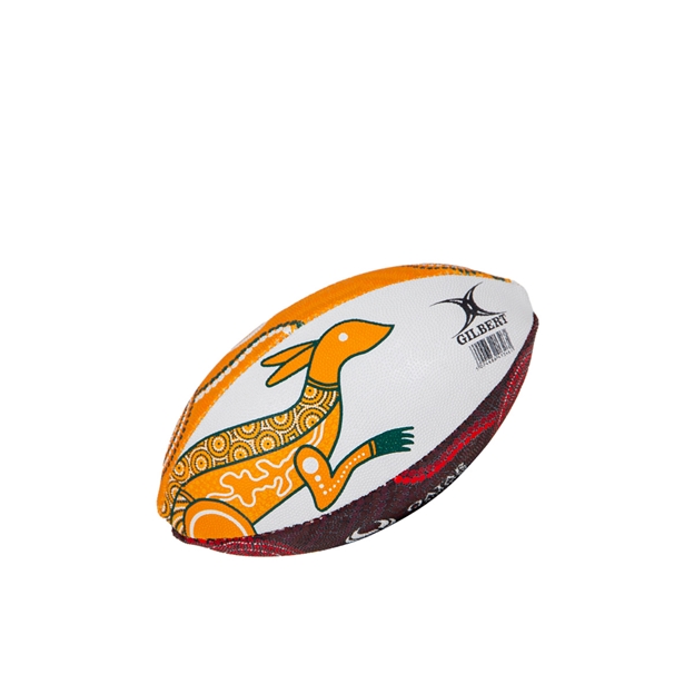 Gilbert British & Irish Lions Supporters Rugby Ball Mini - Kangaroo