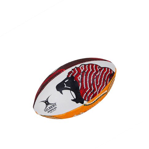 Gilbert British & Irish Lions Supporters Rugby Ball Mini - Lion Gilbert British & Irish Lions Supporters Rugby Ball Mini - Lion
