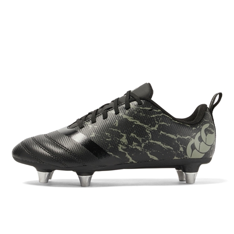 Canterbury Kids Stampede Team Rugby Boots Black - Outstep