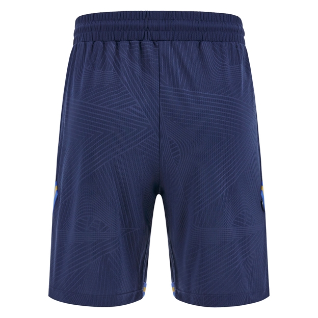Italy Mens Travel Basketball Shorts 25/26 Navy - Back
