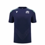 Scotland Junior Poly Shirt - Navy - Short Sleeve - 2025 - Front 