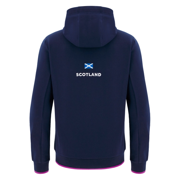 Scotland Mens Travel Hoodie 25/26 - Navy