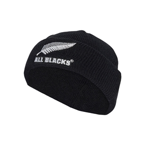 All Blacks Fisherman Beanie 25/26 Black - Front
