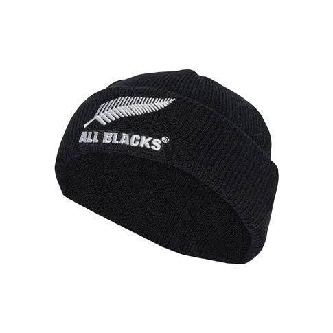 All Blacks Fisherman Beanie 25/26 Black - Front All Blacks Fisherman Beanie 25/26 Black - Front