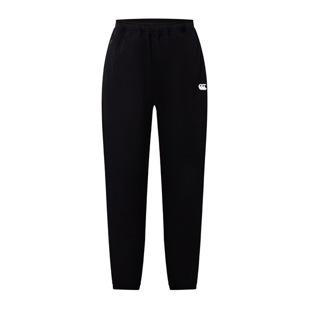 Canterbury Womens Tempo+ Woven Training Pants Black - Front View