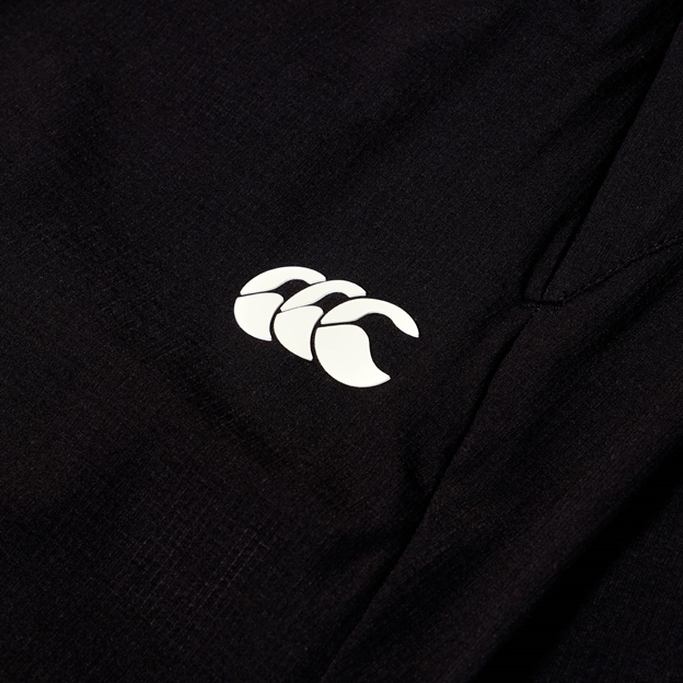 Canterbury Womens Tempo+ Woven Training Pants Black - CCC Logo Close-up