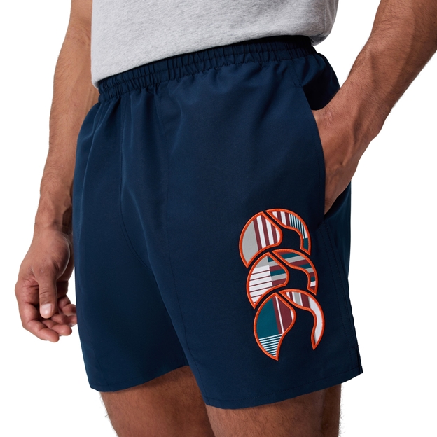Canterbury Mens Uglies Tactic Shorts Navy - Model Close-up