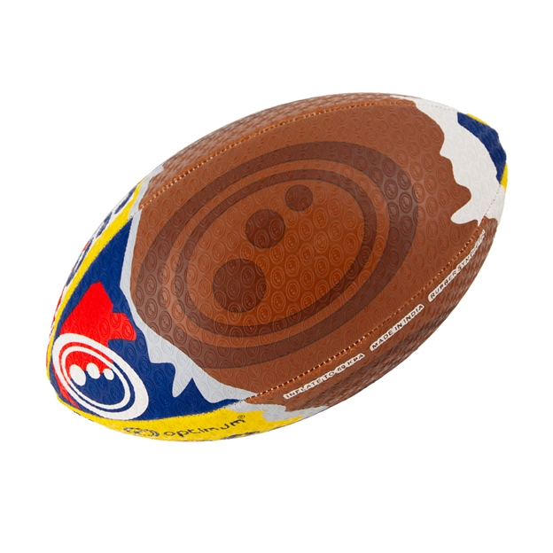 Optimum Choc Egg Rugby Ball Size 5 - Back