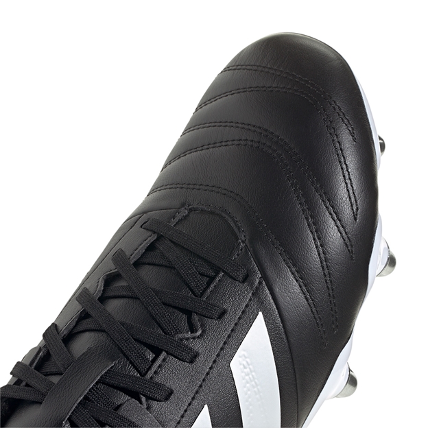 adidas Adults Kakari Elite Soft Ground Rugby Boots Black - Toe