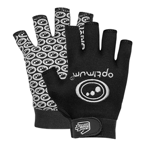 Optimum Adults Original Stik Mits Half-Finger Glove Black - Main View