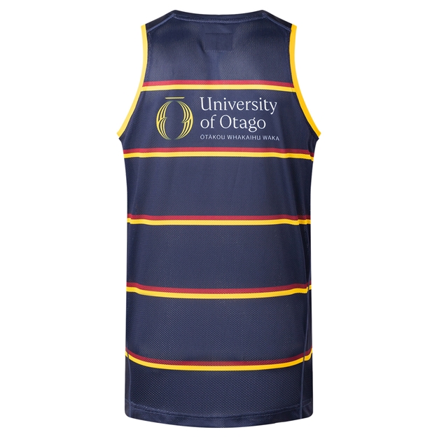 Highlanders Mens Training Vest 2026 Navy - Back View