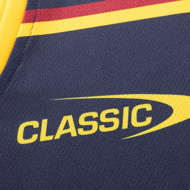 Highlanders Mens Training Vest 2026 Navy - Classic Sportswear Logo Close-up