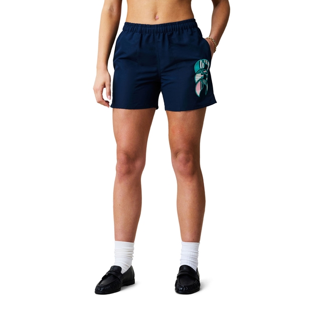 Canterbury Womens Uglies Tactic Training Shorts Navy - Model Front View