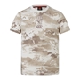 British and Irish Lions Junior Camo T-Shirt Taupe - Front 