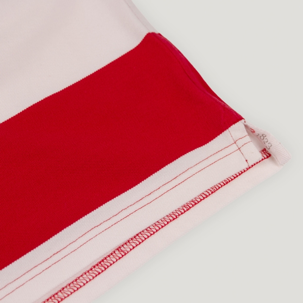 Japan 1866 Heritage Pure Cotton Polo - Red and White
