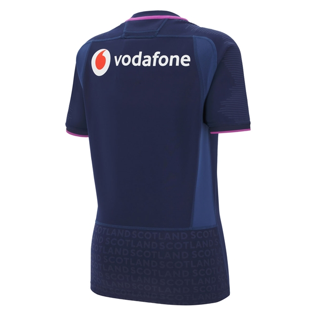 Scotland Womens W6N Home Rugby Shirt 25/26 Navy - Front