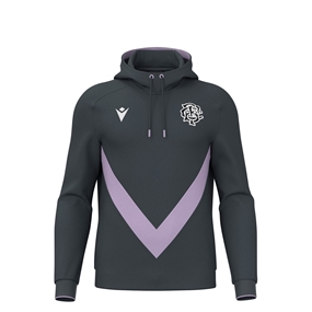 Barbarians Kids Travel Hoodie 25/26 Grey/Lilac - Front View