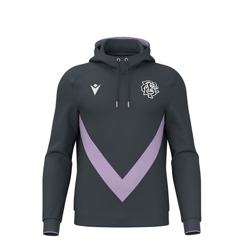 Barbarians Kids Travel Hoodie 25/26 Grey/Lilac - Front View