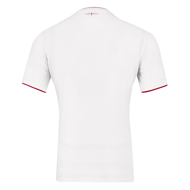 England Mens Home Rugby Pro Shirt 25-26 - Back