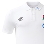 England Mens Polo T-Shirt - White - 24/25 