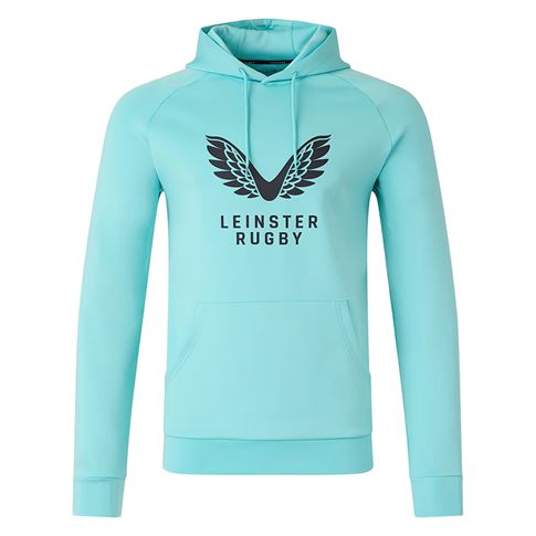 Leinster Mens Presentation Hoodie 25/26 - Front Leinster Mens Presentation Hoodie 25/26 - Front