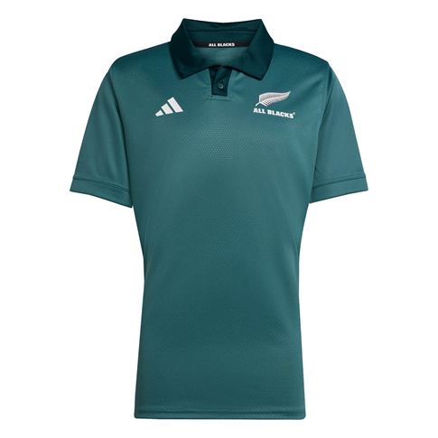 All Blacks Mens Training Rugby Shirt 25/26 Blue - Front All Blacks Mens Training Rugby Shirt 25/26 Blue - Front