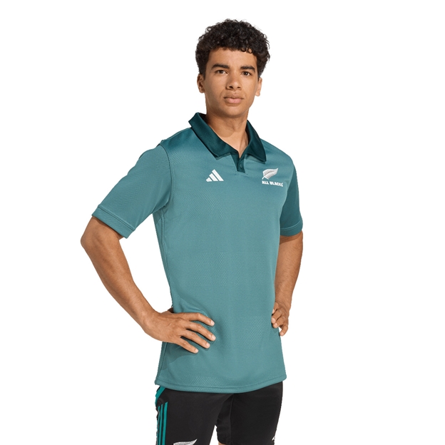All Blacks Mens Training Rugby Shirt 25/26 - Blue
