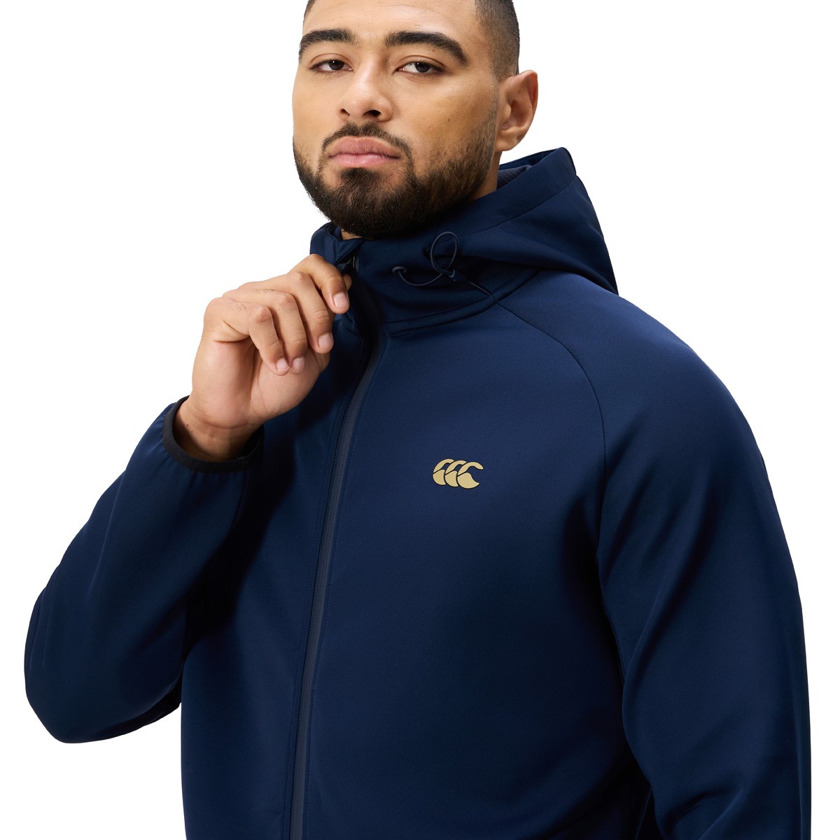 Canterbury Mens Everest Full Zip Hoodie - Blue | Rugbystore