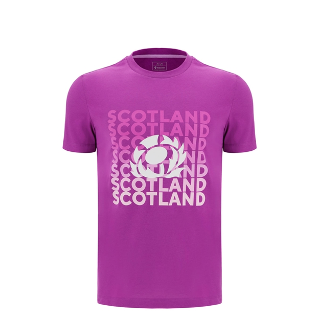 Scotland Kids Leisure Shirt 25/26 - Front