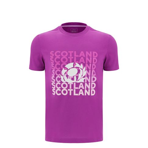 Scotland Kids Leisure Shirt 25/26 - Front Scotland Kids Leisure Shirt 25/26 - Front