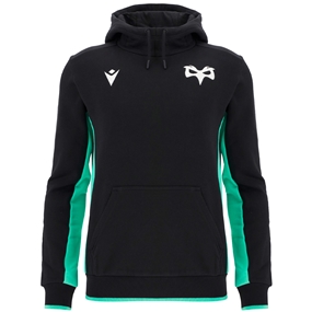 Ospreys Mens Travel Hoodie 25/26 Black - Front