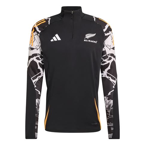All Blacks Marvel Adults 1/4 Zip Training Top 25/26 - Front View