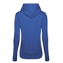 Womens World Cup France Womens Classic Hoodie Royal - Back 