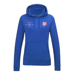 Womens World Cup France Womens Classic Hoodie Royal - Front