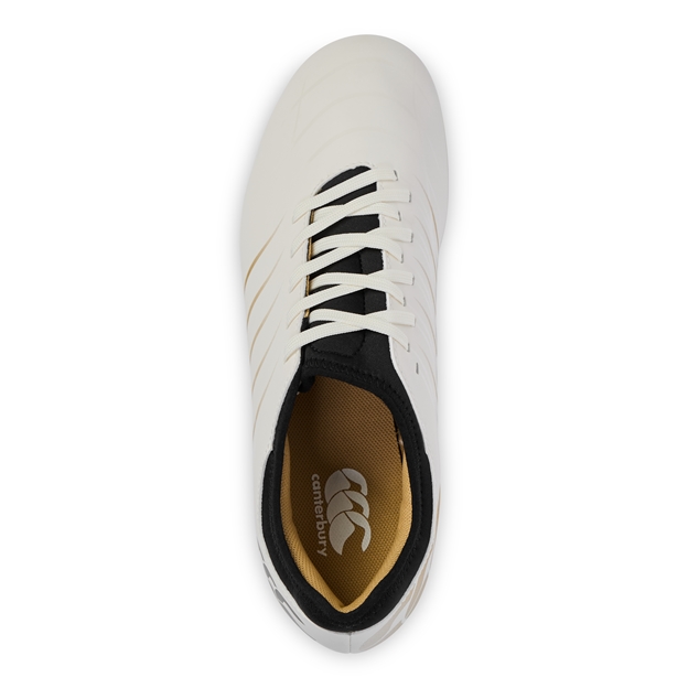 Canterbury Adults Phoenix 2.0 Team Soft Ground Rugby Boots White - Top