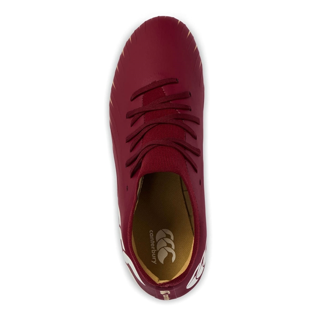 Canterbury Adults Speed Falcon Pro SG Rugby Boots Red - Top