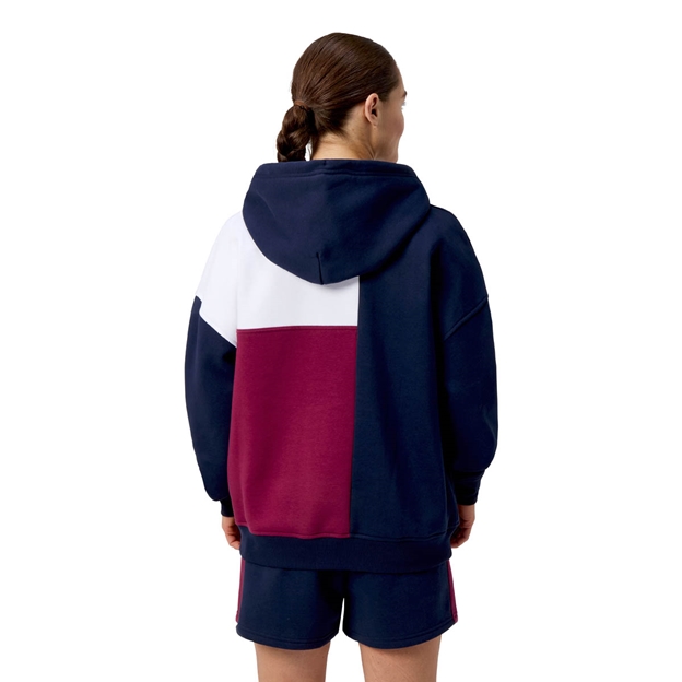 Canterbury Womens Harlequin Hoodie Multi Colour - Model Back