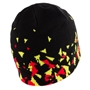 Wales Adults Knitted Skull Beanie 25/26 Black - Back 