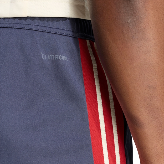 France Mens Gym Shorts 26/27 Shadow Navy - Climacool Close-up View