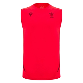 Wales Mens Training Vest 25/26 Red - Front