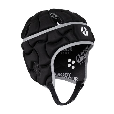 Body Armour Club Headguard Black Kids - Front Body Armour Club Headguard Black Kids - Front