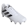 adidas Adults Kakari Soft Ground Rugby Boots White - Front 