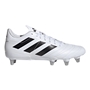 adidas Adults Kakari Soft Ground Rugby Boots White - Outstep 